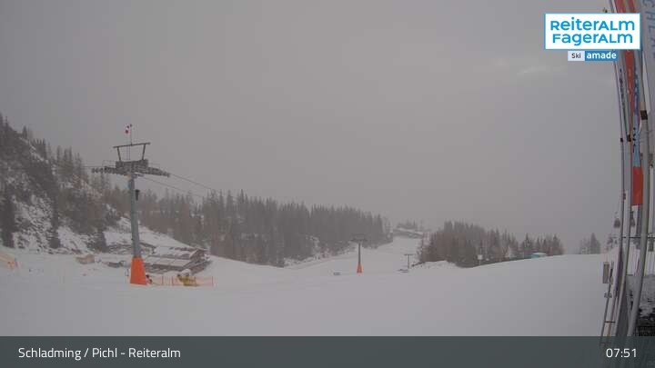 Archiv Foto Webcam Reiteralm - Bergstation Preunegg Jet