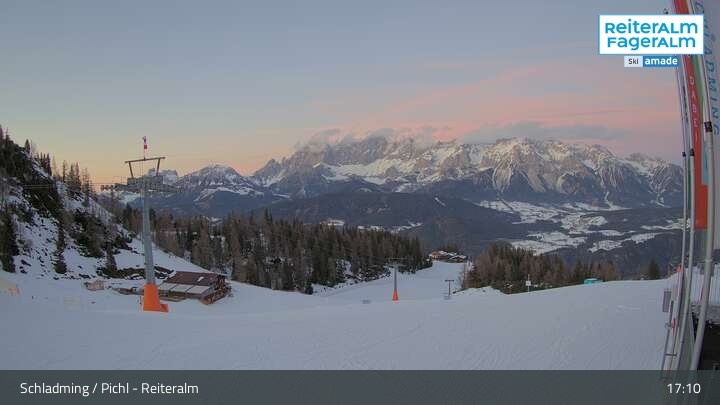 Archiv Foto Webcam Reiteralm - Bergstation Preunegg Jet