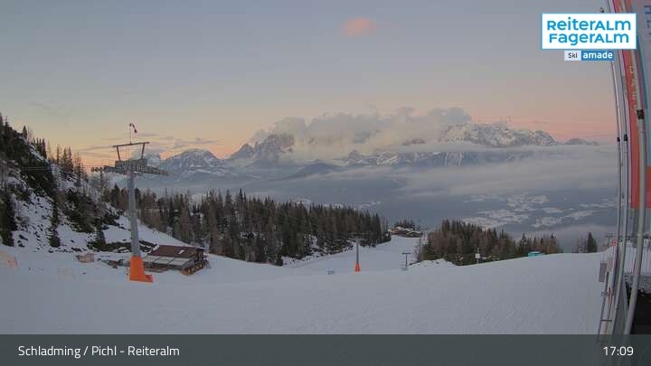 Archiv Foto Webcam Reiteralm - Bergstation Preunegg Jet