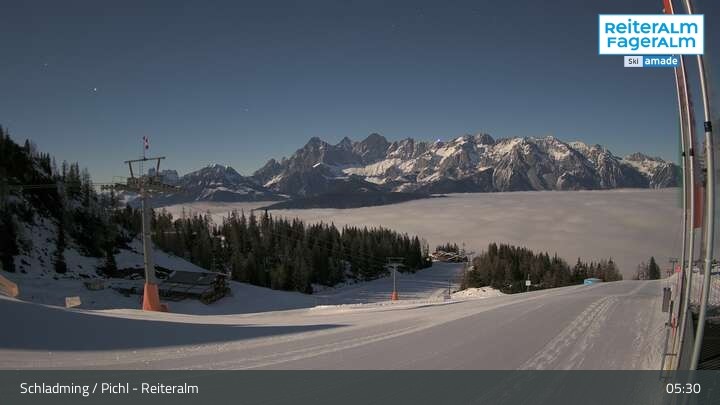 Archiv Foto Webcam Reiteralm - Bergstation Preunegg Jet