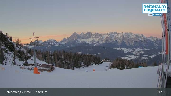 Archiv Foto Webcam Reiteralm - Bergstation Preunegg Jet