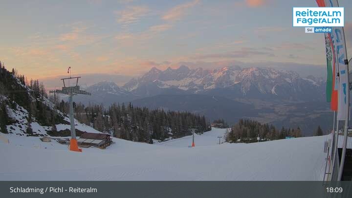 Archiv Foto Webcam Reiteralm - Bergstation Preunegg Jet