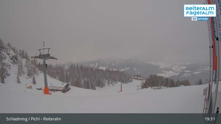 Archiv Foto Webcam Reiteralm - Bergstation Preunegg Jet