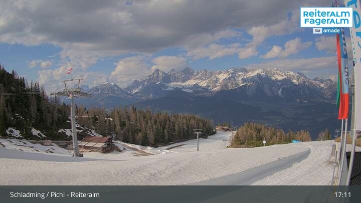 Archiv Foto Webcam Reiteralm - Bergstation Preunegg Jet