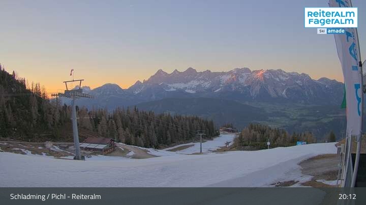 Archiv Foto Webcam Reiteralm - Bergstation Preunegg Jet