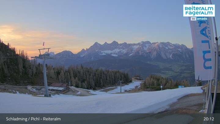 Archiv Foto Webcam Reiteralm - Bergstation Preunegg Jet