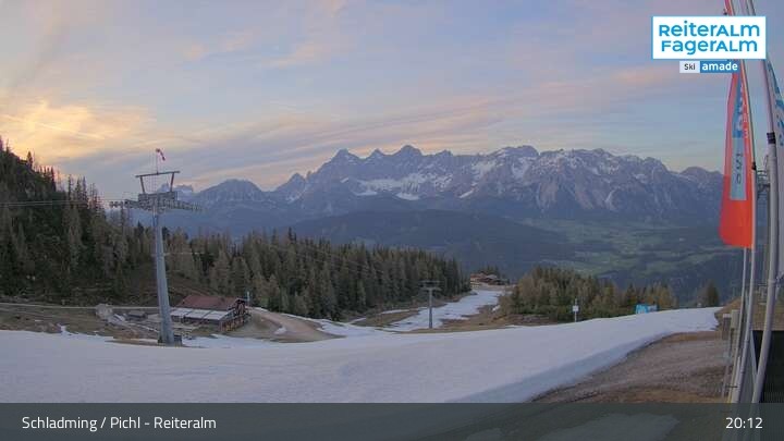 Archiv Foto Webcam Reiteralm - Bergstation Preunegg Jet