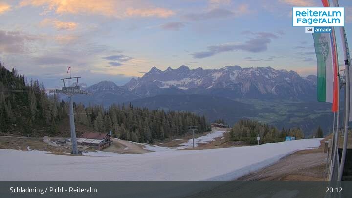 Archiv Foto Webcam Reiteralm - Bergstation Preunegg Jet