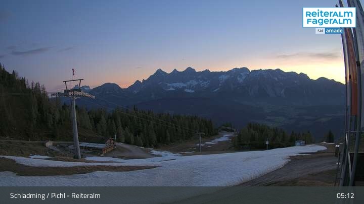 Archiv Foto Webcam Reiteralm - Bergstation Preunegg Jet