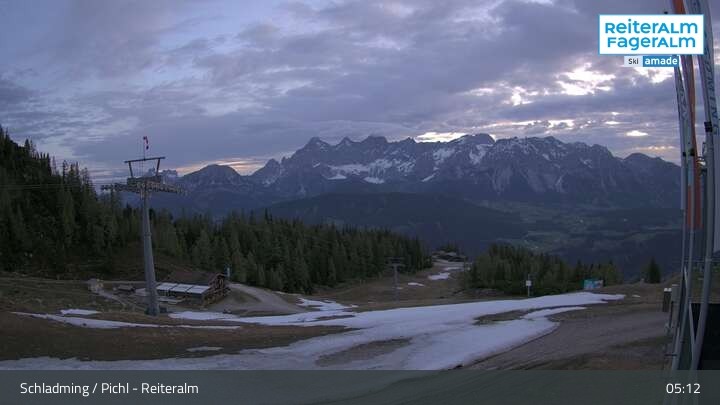 Archiv Foto Webcam Reiteralm - Bergstation Preunegg Jet