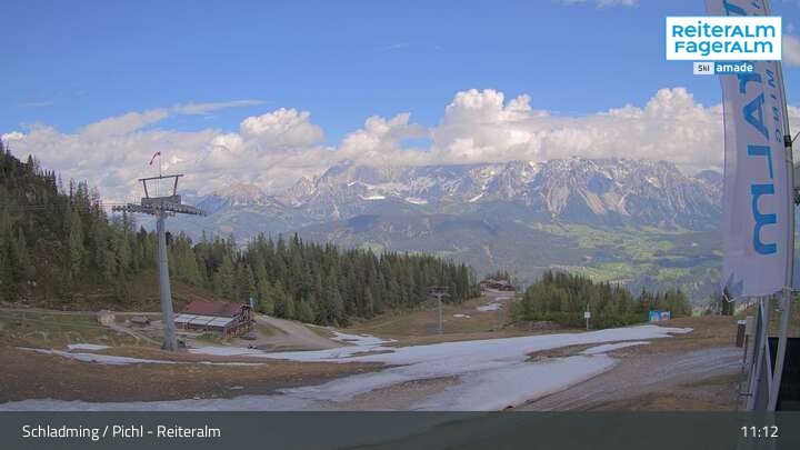 Archiv Foto Webcam Reiteralm - Bergstation Preunegg Jet
