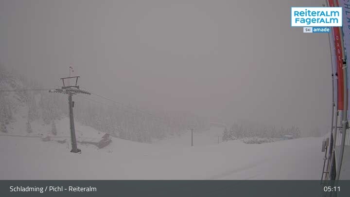 Archiv Foto Webcam Reiteralm - Bergstation Preunegg Jet