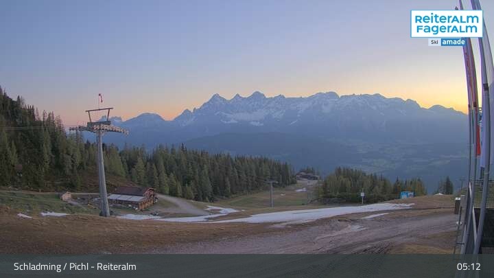 Archiv Foto Webcam Reiteralm - Bergstation Preunegg Jet