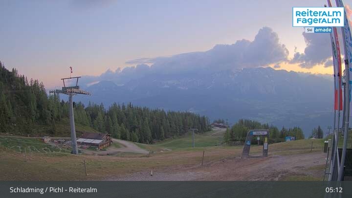 Archiv Foto Webcam Reiteralm - Bergstation Preunegg Jet