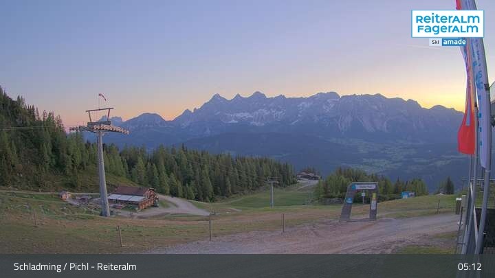 Archiv Foto Webcam Reiteralm - Bergstation Preunegg Jet