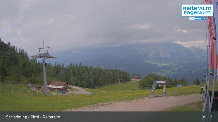 Archiv Foto Webcam Reiteralm - Bergstation Preunegg Jet