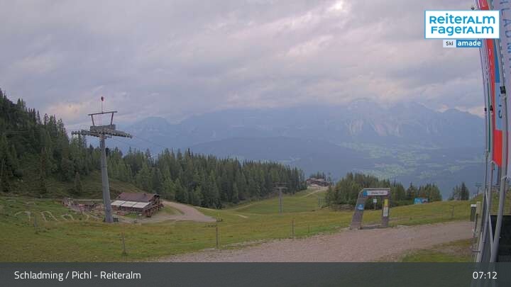 Archiv Foto Webcam Reiteralm - Bergstation Preunegg Jet