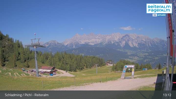 Archiv Foto Webcam Reiteralm - Bergstation Preunegg Jet
