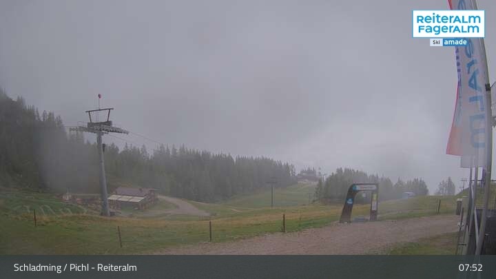 Archiv Foto Webcam Reiteralm - Bergstation Preunegg Jet
