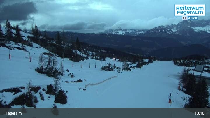 Archiv Foto Webcam Fageralm, Bergstation Vorderfager