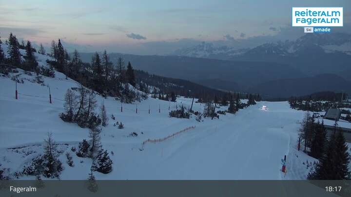 Archiv Foto Webcam Fageralm, Bergstation Vorderfager
