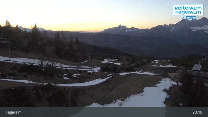 Archiv Foto Webcam Fageralm, Bergstation Vorderfager