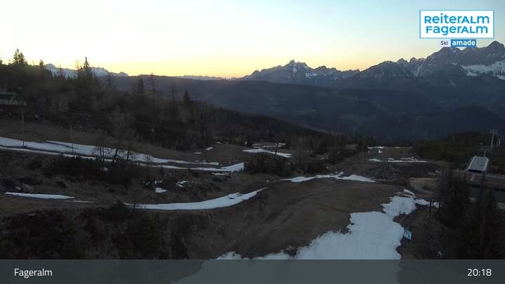 Archiv Foto Webcam Fageralm, Bergstation Vorderfager