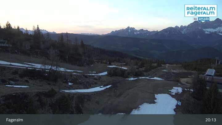 Archiv Foto Webcam Fageralm, Bergstation Vorderfager