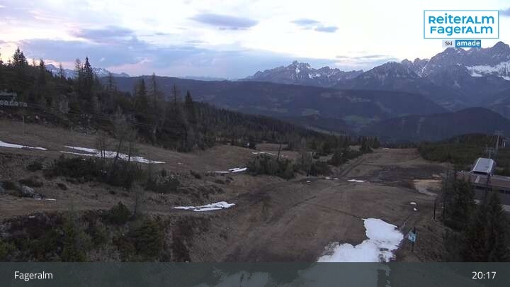 Archiv Foto Webcam Fageralm, Bergstation Vorderfager