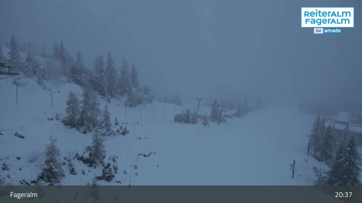 Archiv Foto Webcam Fageralm, Bergstation Vorderfager