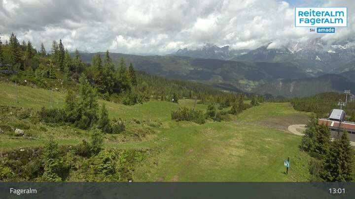 Archived image Webcam mountain station Vorderfager, alp Fageralm