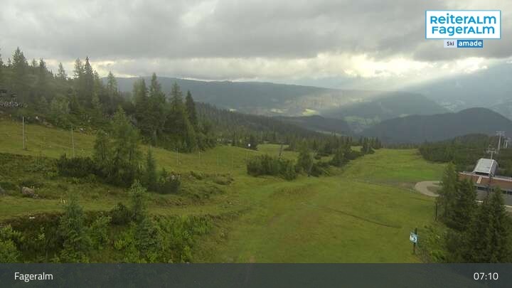 Archiv Foto Webcam Fageralm, Bergstation Vorderfager