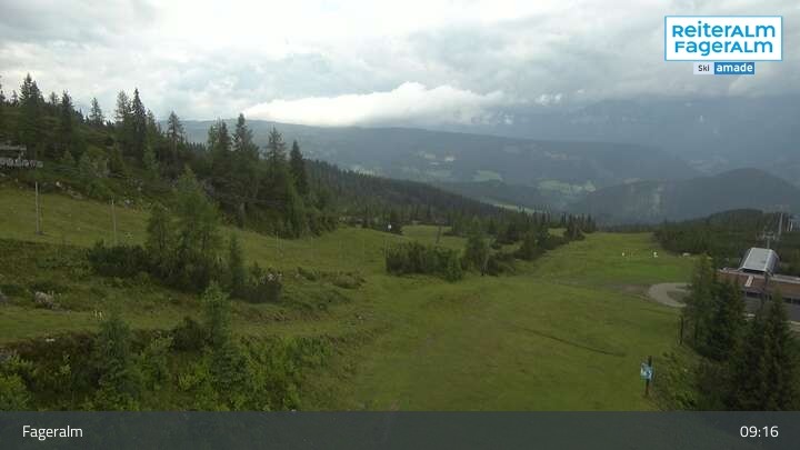 Archiv Foto Webcam Fageralm, Bergstation Vorderfager