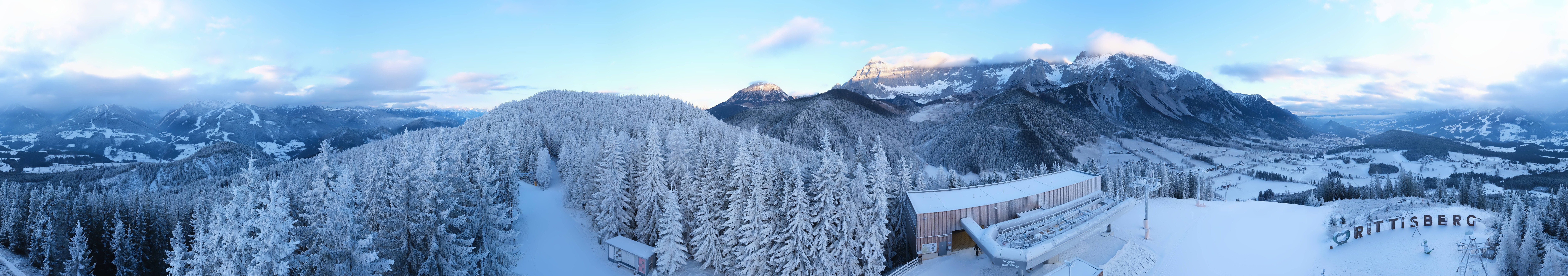 Archiv Foto Webcam Ramsau am Dachstein: Rittisberg