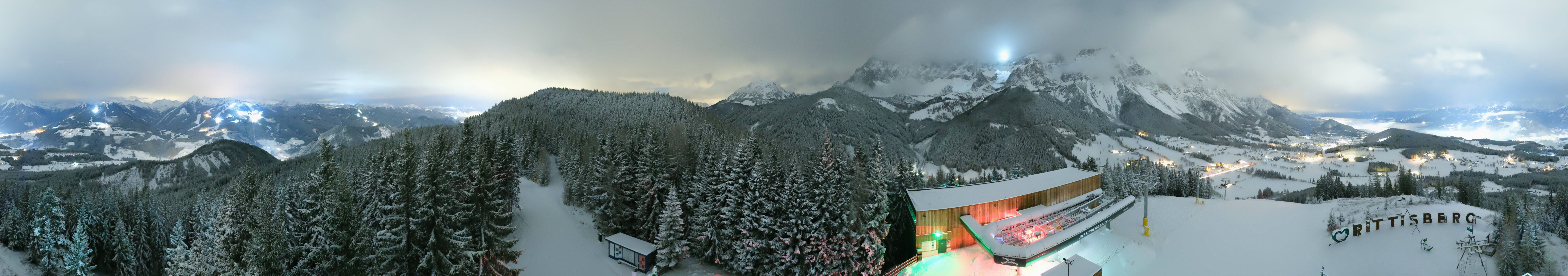 Archiv Foto Webcam Ramsau am Dachstein: Rittisberg