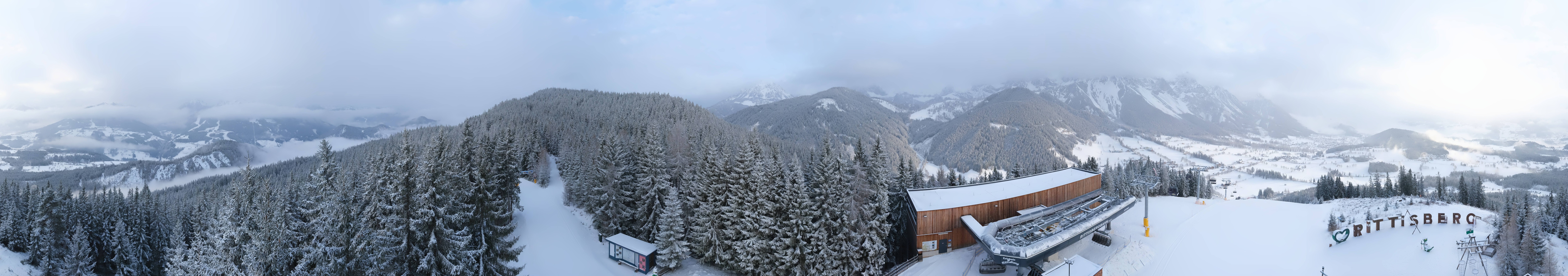 Archiv Foto Webcam Ramsau am Dachstein: Rittisberg