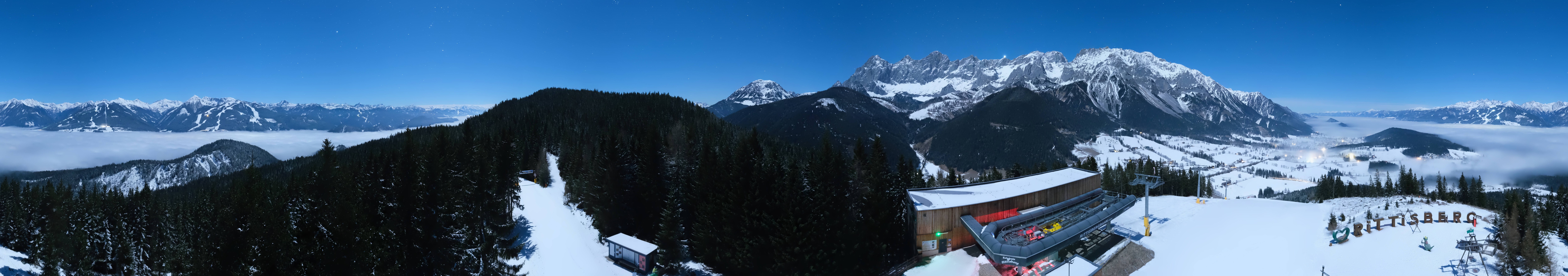 Archiv Foto Webcam Ramsau am Dachstein: Rittisberg
