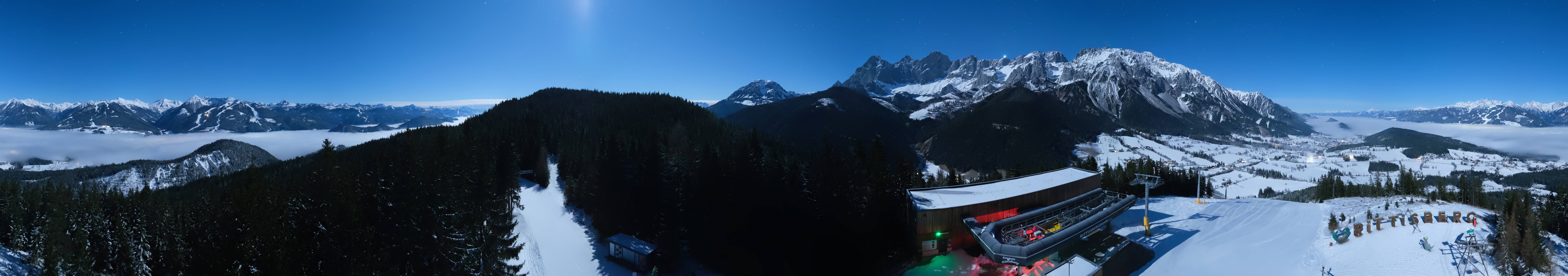 Archiv Foto Webcam Ramsau am Dachstein: Rittisberg
