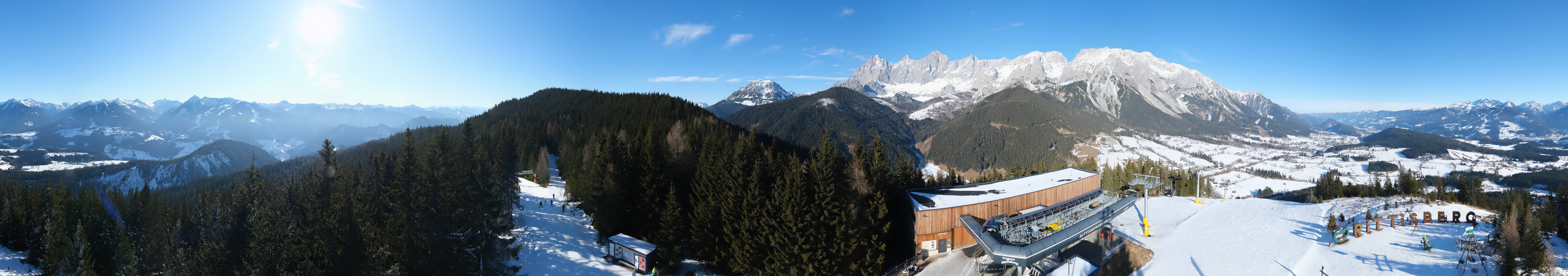 Archiv Foto Webcam Ramsau am Dachstein: Rittisberg