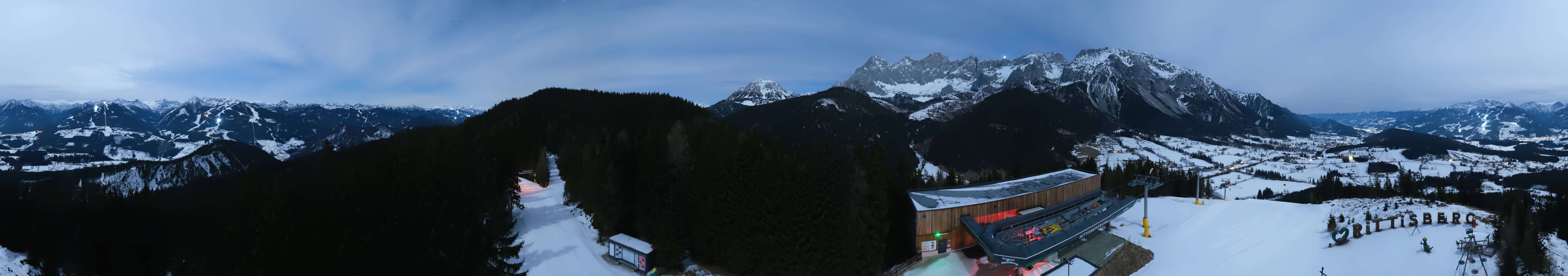 Archived image Webcam Ramsau am Dachstein: Ski area Rittisberg