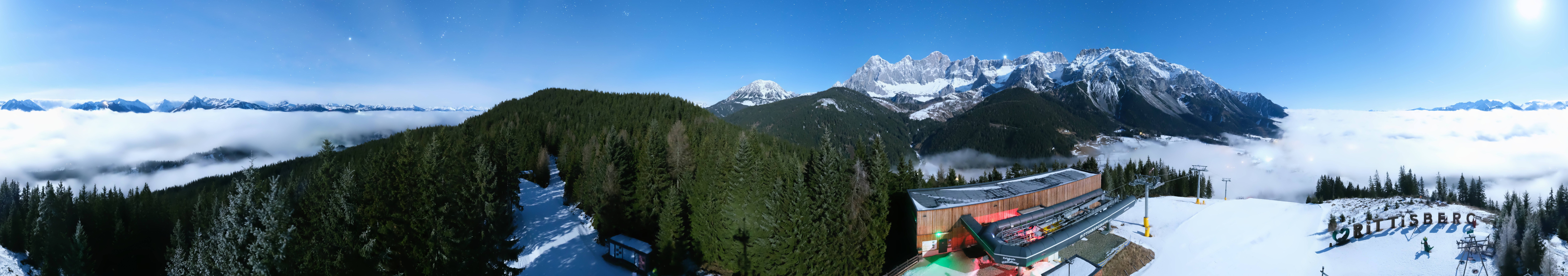 Archiv Foto Webcam Ramsau am Dachstein: Rittisberg