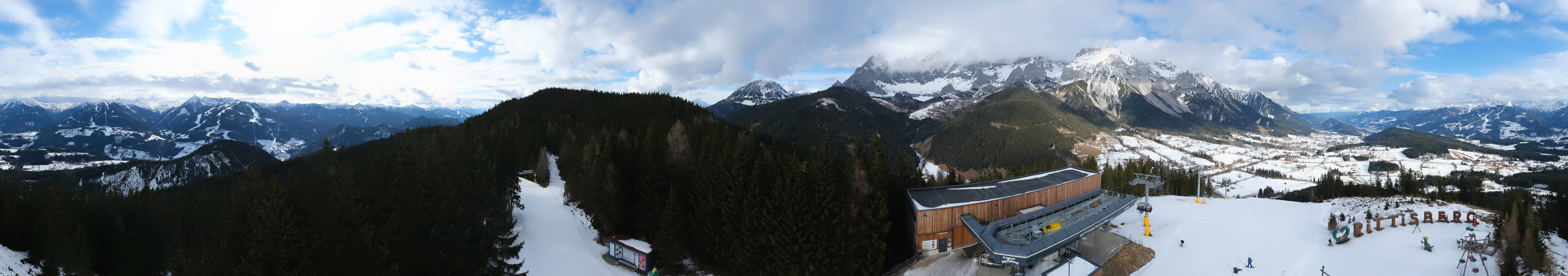 Archiv Foto Webcam Ramsau am Dachstein: Rittisberg