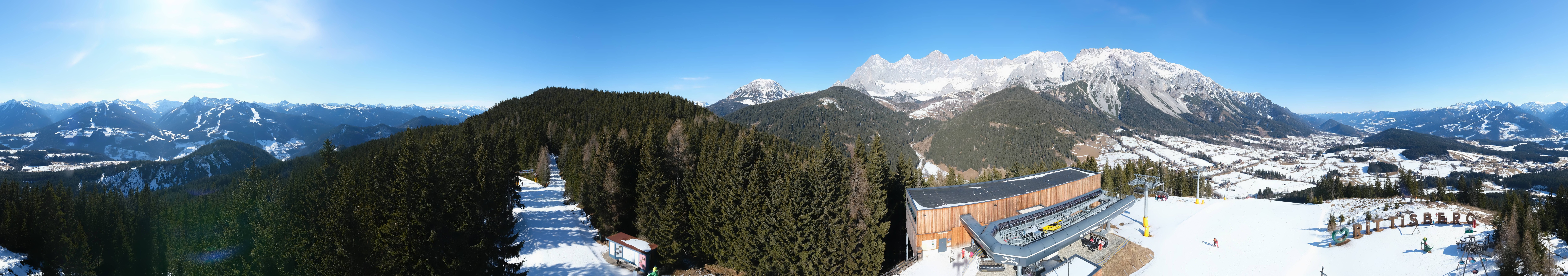 Archiv Foto Webcam Ramsau am Dachstein: Rittisberg