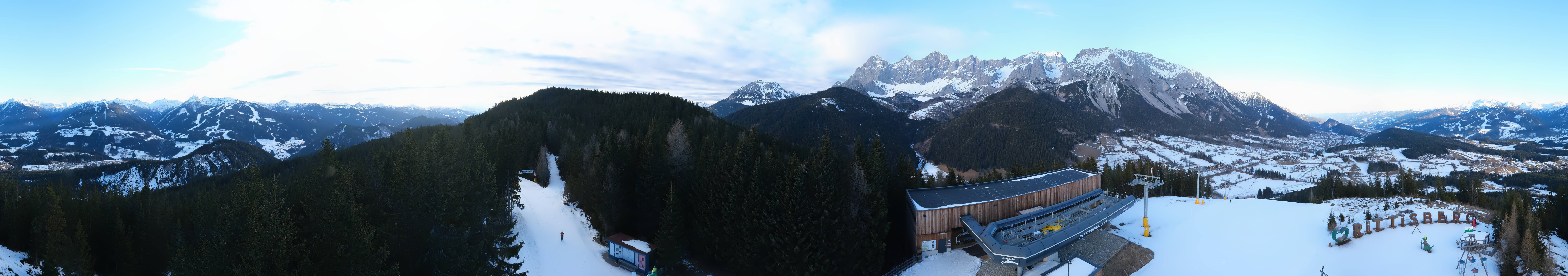 Archiv Foto Webcam Ramsau am Dachstein: Rittisberg