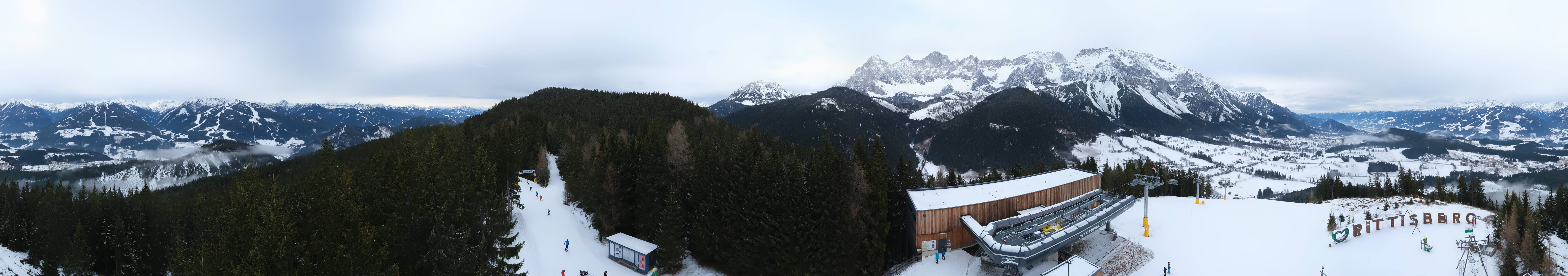 Archiv Foto Webcam Ramsau am Dachstein: Rittisberg