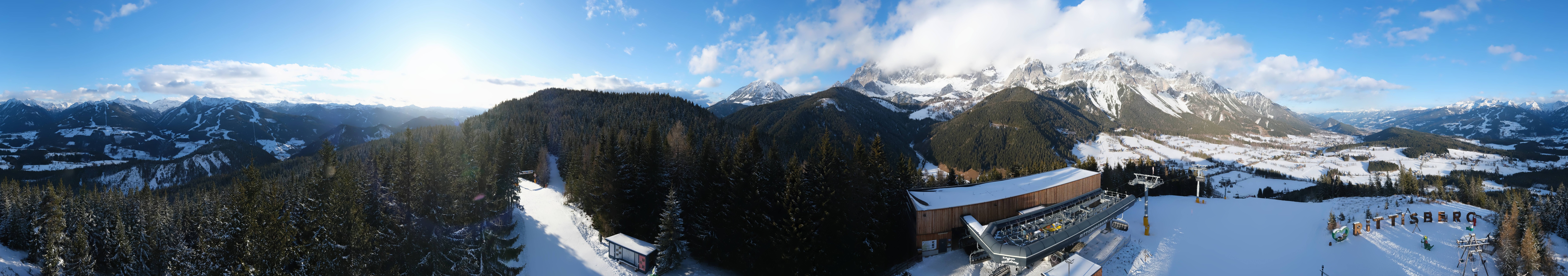 Archiv Foto Webcam Ramsau am Dachstein: Rittisberg