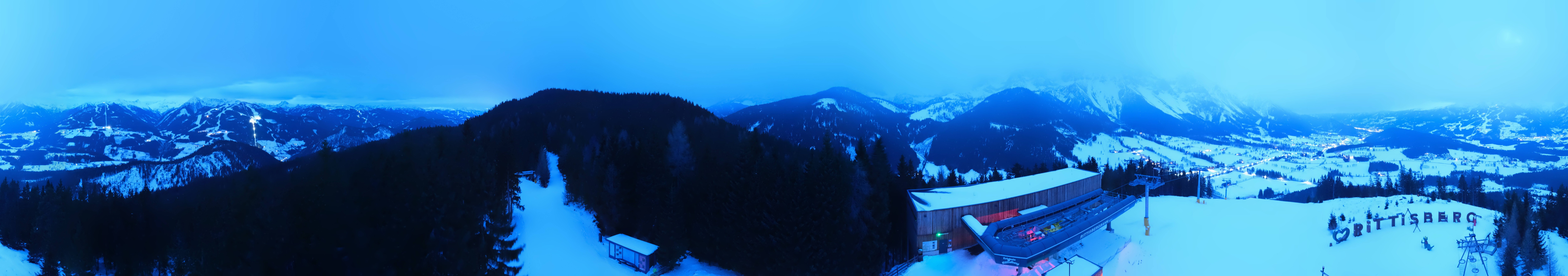 Archived image Webcam Ramsau am Dachstein: Ski area Rittisberg