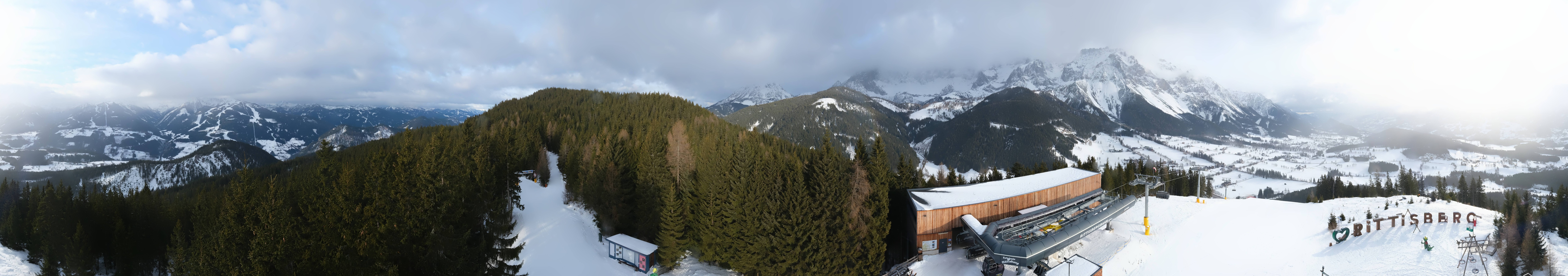 Archived image Webcam Ramsau am Dachstein: Ski area Rittisberg