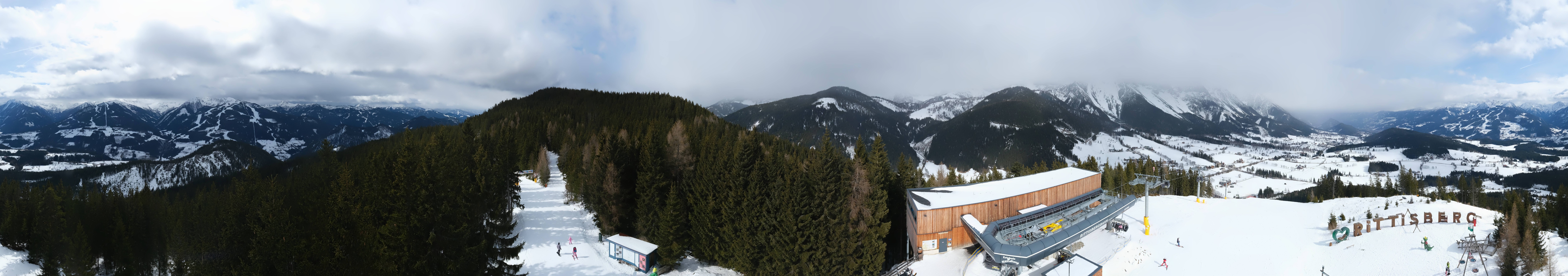 Archived image Webcam Ramsau am Dachstein: Ski area Rittisberg