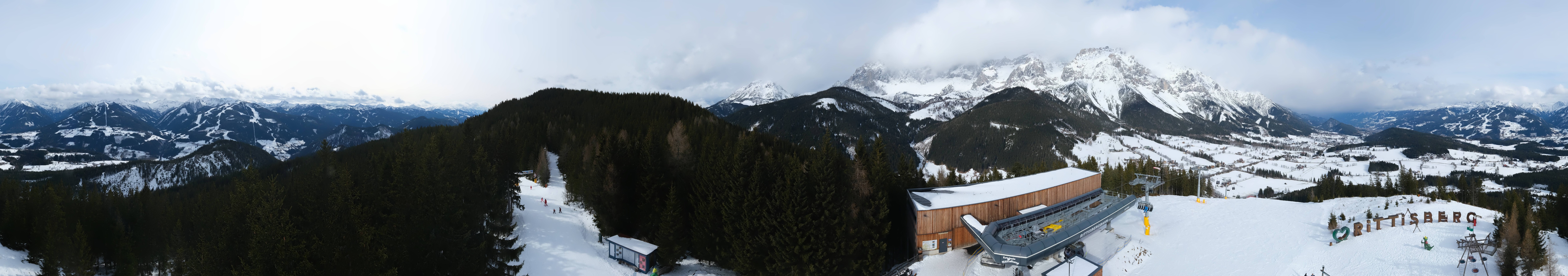 Archived image Webcam Ramsau am Dachstein: Ski area Rittisberg